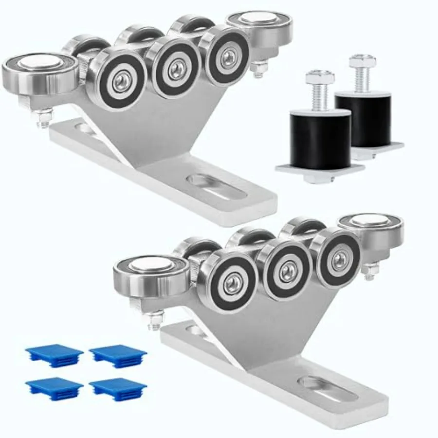 6+2 Wheel Hoist Trolley with Roller Limit Unistrut Trolley Kit for Electric Hoist Anti-Lock Anti-Fall Use with All 1-5/8 Wide o
6+2 Wheel Hoist Trolley with Roller Limit Unistrut Trolley Kit for Electric Hoist Anti-Lock Anti-Fall Use with All 1-5/8 Wide o