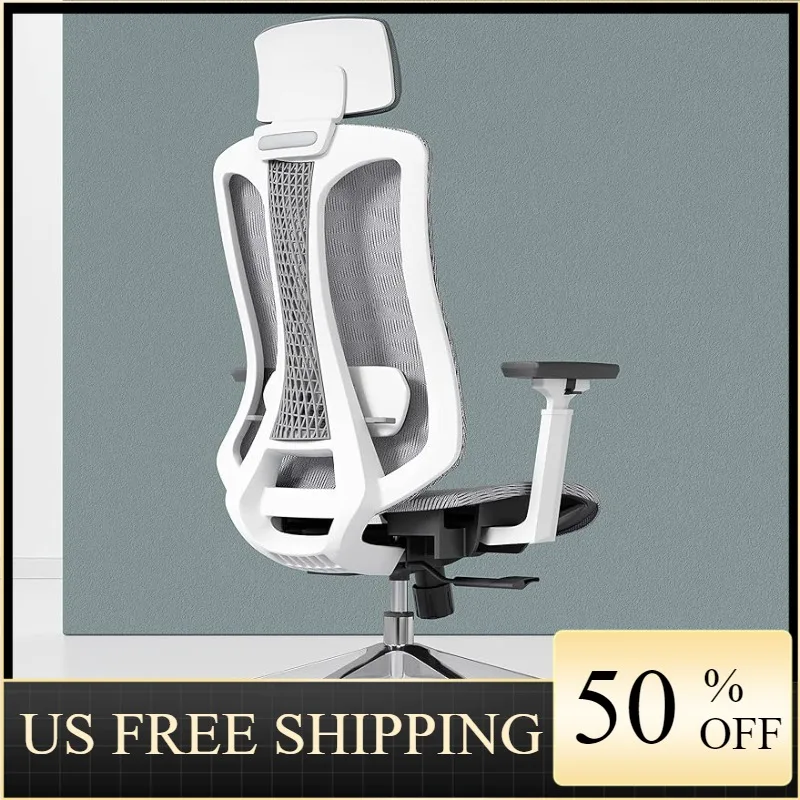 Logicfox Ergonomic Mesh Office Chair, Computer Desk Chair with 3D Armrests, Adjustable Lumbar Cushion & Adjustable Headrest,
Logicfox Ergonomic Mesh Office Chair, Computer Desk Chair with 3D Armrests, Adjustable Lumbar Cushion & Adjustable Headrest,