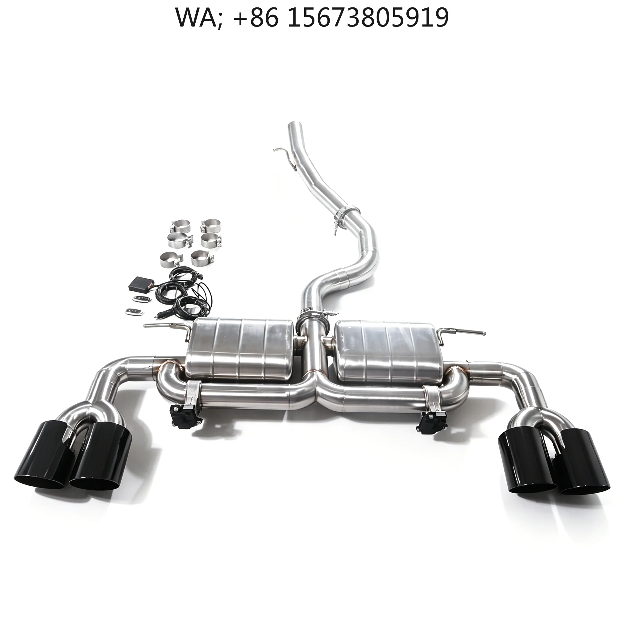 For Catback Valvetronic Exhaust Pipe 2017-2025 Volkswagen Tiguan 2.0T 4WD Exhaust System Valve Muffler Made of SUS304
For Catback Valvetronic Exhaust Pipe 2017-2025 Volkswagen Tiguan 2.0T 4WD Exhaust System Valve Muffler Made of SUS304