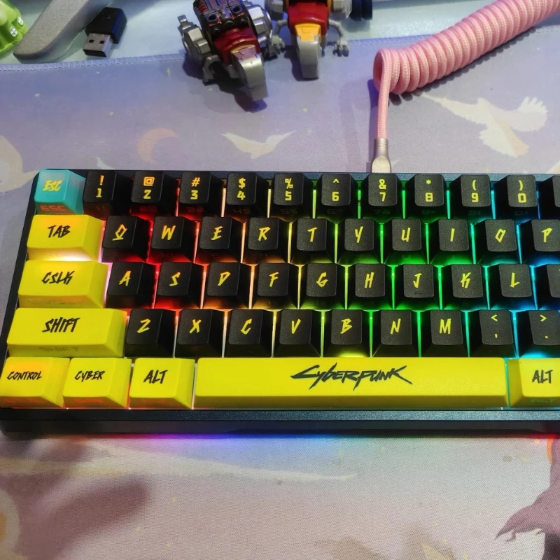 Custom Keyboard Keycaps Set Side Engraved PBT Dye Sublimation Cherry Profile Affordable Anime Keycaps for Mechanical Keyboard
Custom Keyboard Keycaps Set Side Engraved PBT Dye Sublimation Cherry Profile Affordable Anime Keycaps for Mechanical Keyboard