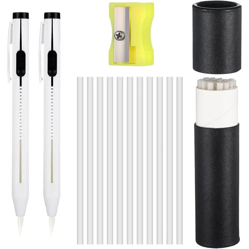 2025 Trend Tailor Markers For Marking For Fabric Patterns-White Refill Chalk Pen Refillable Set(28 Pcs) For DIY Crafts
2025 Trend Tailor Markers For Marking For Fabric Patterns-White Refill Chalk Pen Refillable Set(28 Pcs) For DIY Crafts