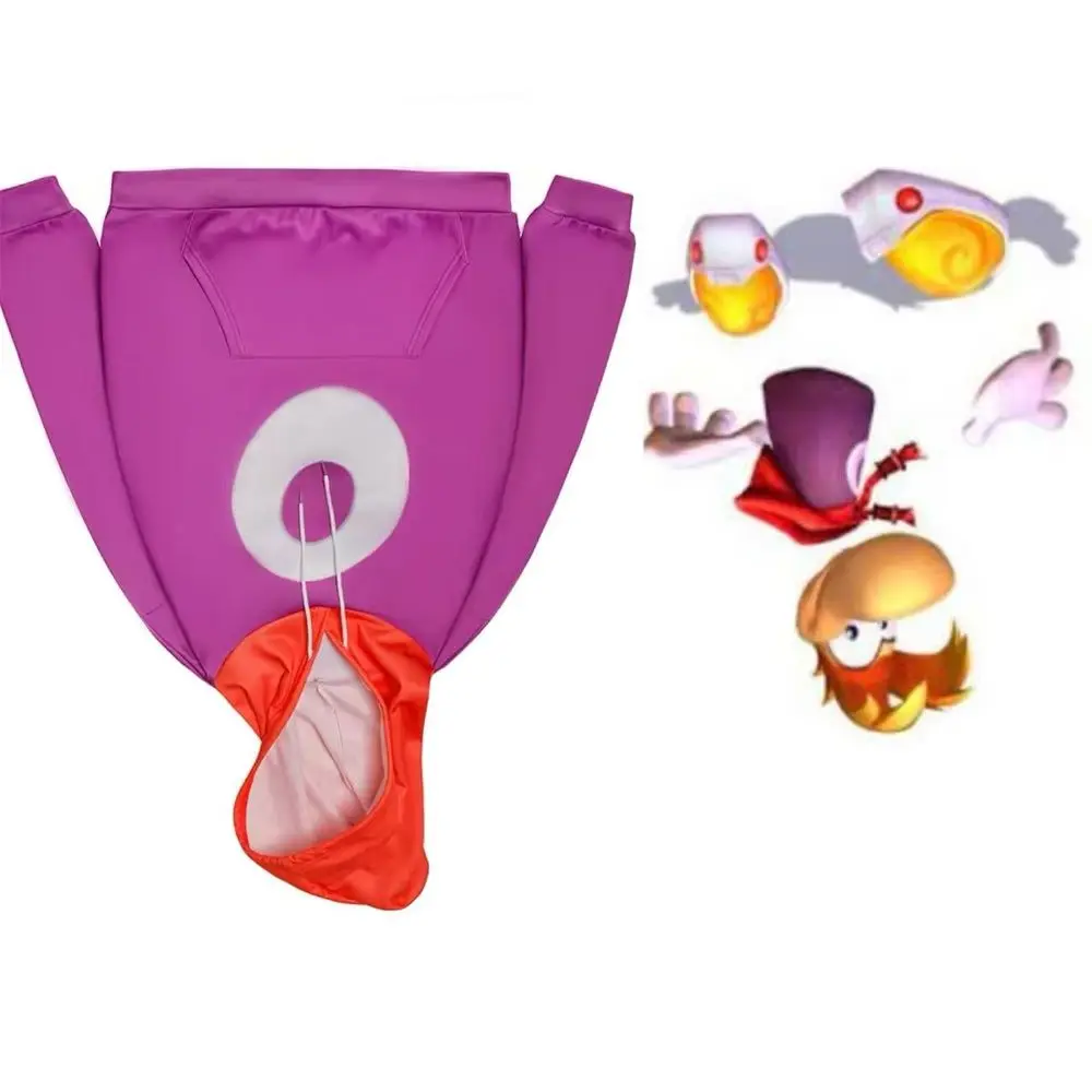 Game Rayman Cosplay Costume Men Purple Casual Hooded Sweatshirt Halloween Party Suit
Game Rayman Cosplay Costume Men Purple Casual Hooded Sweatshirt Halloween Party Suit