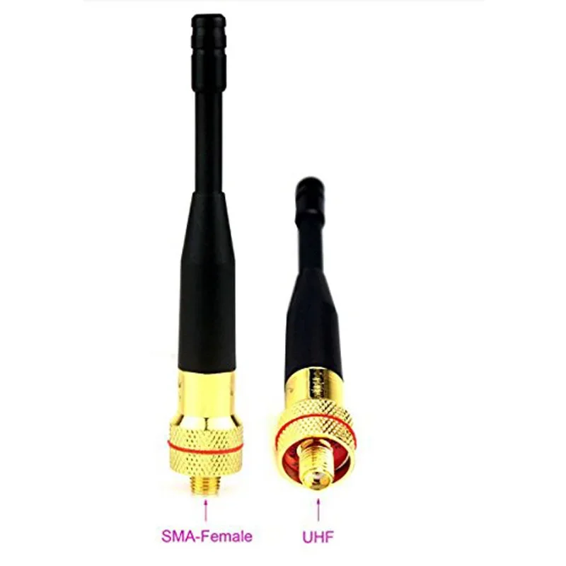 SMA-Female Single Band UHF 400-480MHz Antenna Silver or Golden for Kenwood Puxing Wouxun Linton Baofeng UV-5R UV-82 888s Radio
SMA-Female Single Band UHF 400-480MHz Antenna Silver or Golden for Kenwood Puxing Wouxun Linton Baofeng UV-5R UV-82 888s Radio