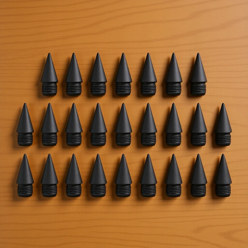 25Pcs Pencil Refill Nibs Inkless Everlasting Pencil Replacement Tips Smooth Writing Heads for Students Artists Professionals
25Pcs Pencil Refill Nibs Inkless Everlasting Pencil Replacement Tips Smooth Writing Heads for Students Artists Professionals