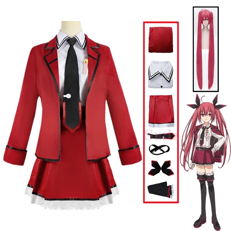 Kotori Itsuka Косплей Аниме DATE A LIVE Косплей Костюм Девушка JK Школьная форма Хэллоуин Парик Полный комплект Необычные красные платья Костюм
Kotori Itsuka Косплей Аниме DATE A LIVE Косплей Костюм Девушка JK Школьная форма Хэллоуин Парик Полный комплект Необычные красные платья Костюм
