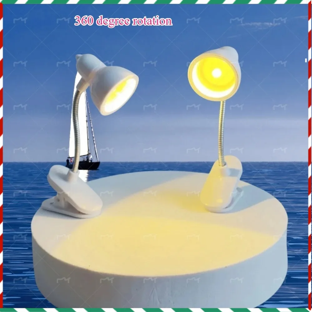 Creative Mini Clip LED Nightlight 360 Degree Rotating Portable High Quality Desk Lamp Bookmark Design for Bedroom And Desk
Creative Mini Clip LED Nightlight 360 Degree Rotating Portable High Quality Desk Lamp Bookmark Design for Bedroom And Desk