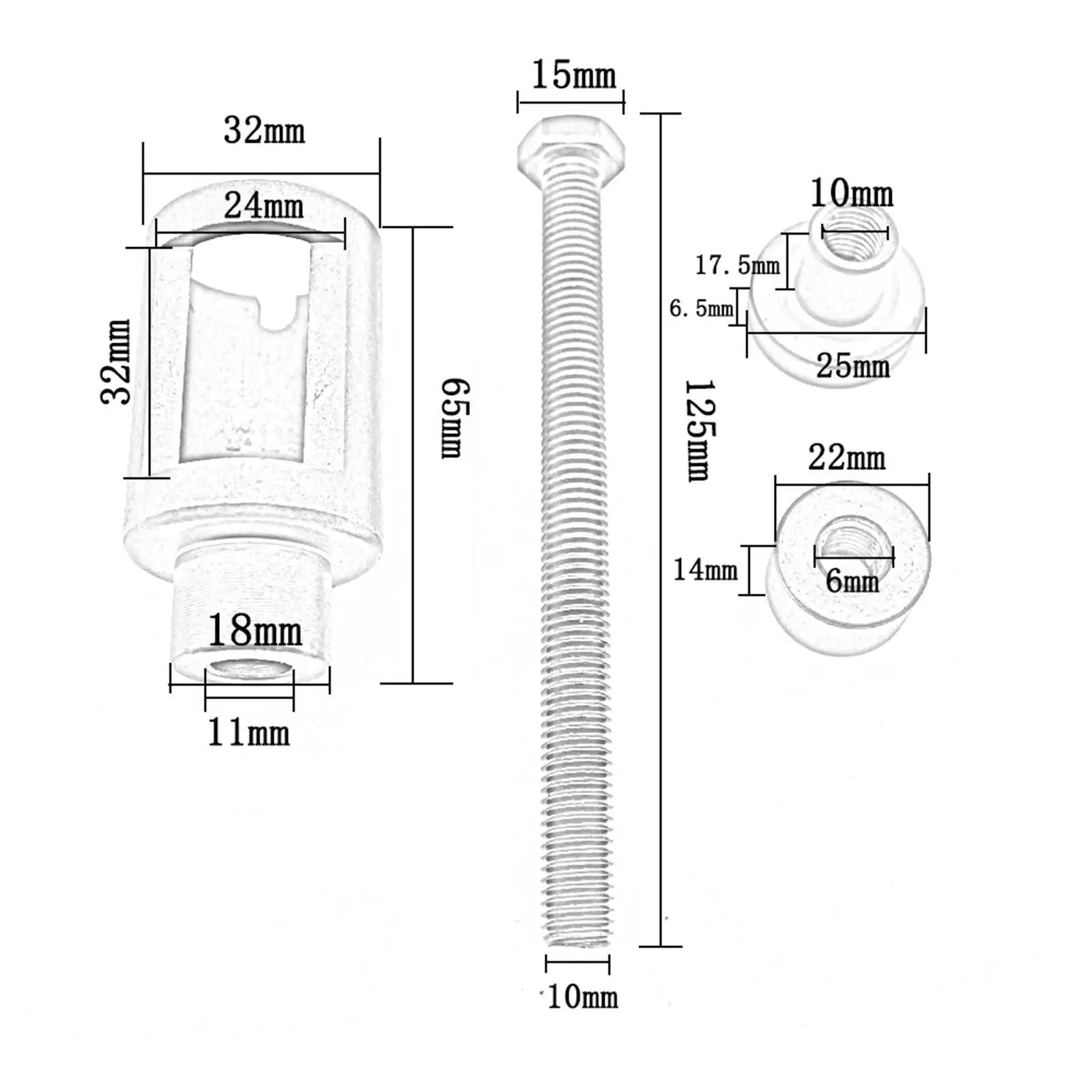 M10 Bushing Remover Puller Tool Kit Metal Universal Accessories for Motorcycles GY6 50cc 125cc 150cc Engine Removal
M10 Bushing Remover Puller Tool Kit Metal Universal Accessories for Motorcycles GY6 50cc 125cc 150cc Engine Removal