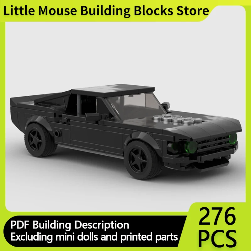Speed Champion Model MOC Building Bricks American Muscle Car Mustang RTR-X Modular Technology Gifts Assemble Children Toys Suit
Speed Champion Model MOC Building Bricks American Muscle Car Mustang RTR-X Modular Technology Gifts Assemble Children Toys Suit