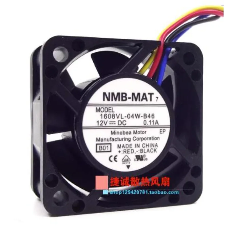 NEW CPU Cooler Fan for NMB 1608VL-04W-B46 4020 12V 0.11A 4CM 4-wire PWM Chassis Cooling Fan
NEW CPU Cooler Fan for NMB 1608VL-04W-B46 4020 12V 0.11A 4CM 4-wire PWM Chassis Cooling Fan