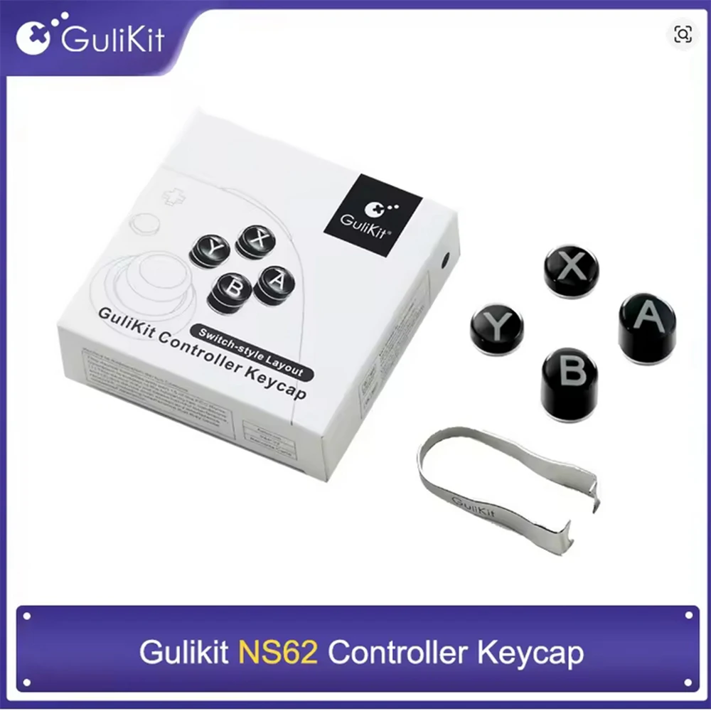 Gulikit NS62 Keycap for Gulikit ES/ES Pro, GuliKit KK3 Series , TT Series Controller for Switch Layout B A X Y Button Placement
Gulikit NS62 Keycap for Gulikit ES/ES Pro, GuliKit KK3 Series , TT Series Controller for Switch Layout B A X Y Button Placement
