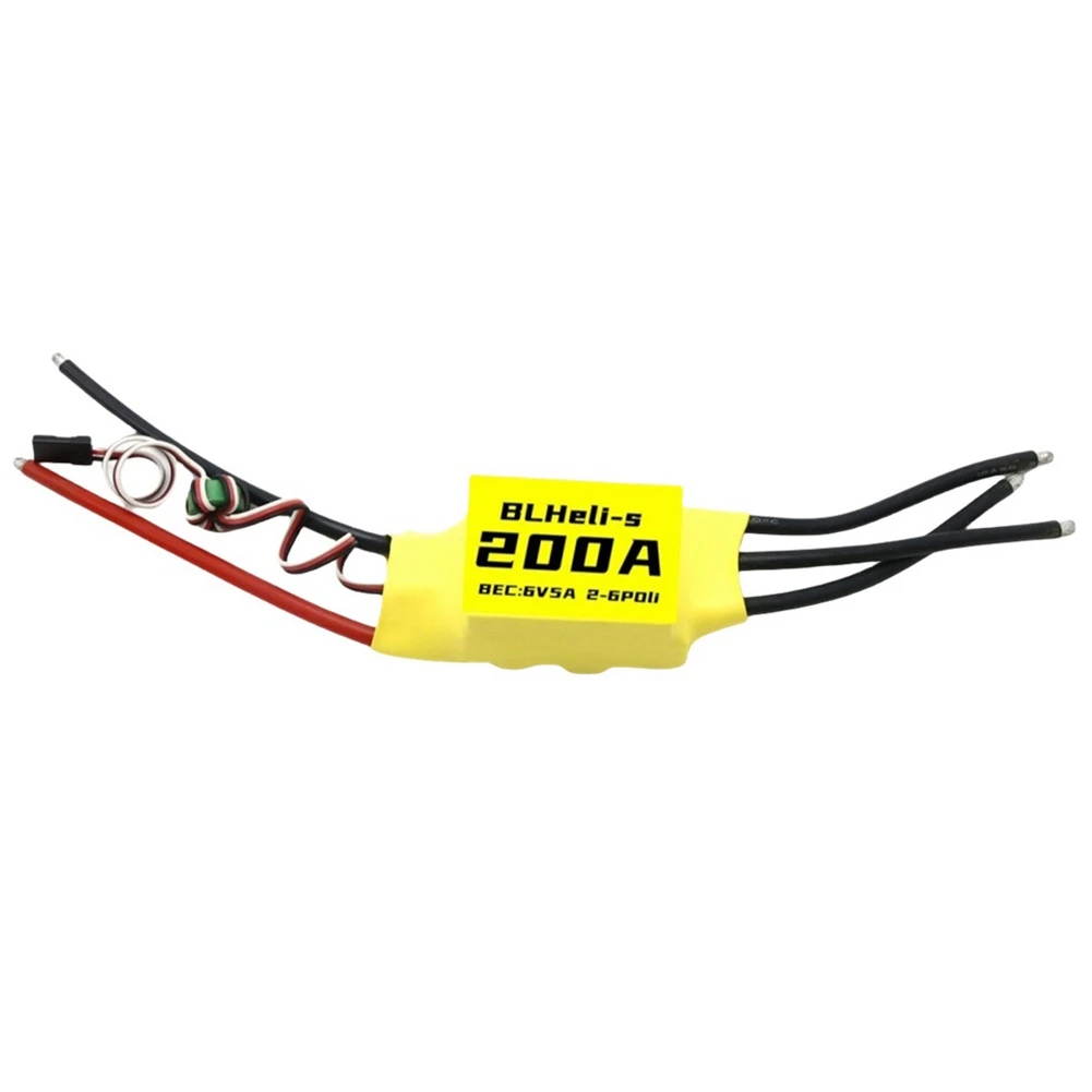 BEDW-Blheli бесщеточный ESC 200A 2-6S 6V 5A BEC для RC FPV мультироторный дрон с фиксированным крылом DIY Запчасти
BEDW-Blheli бесщеточный ESC 200A 2-6S 6V 5A BEC для RC FPV мультироторный дрон с фиксированным крылом DIY Запчасти