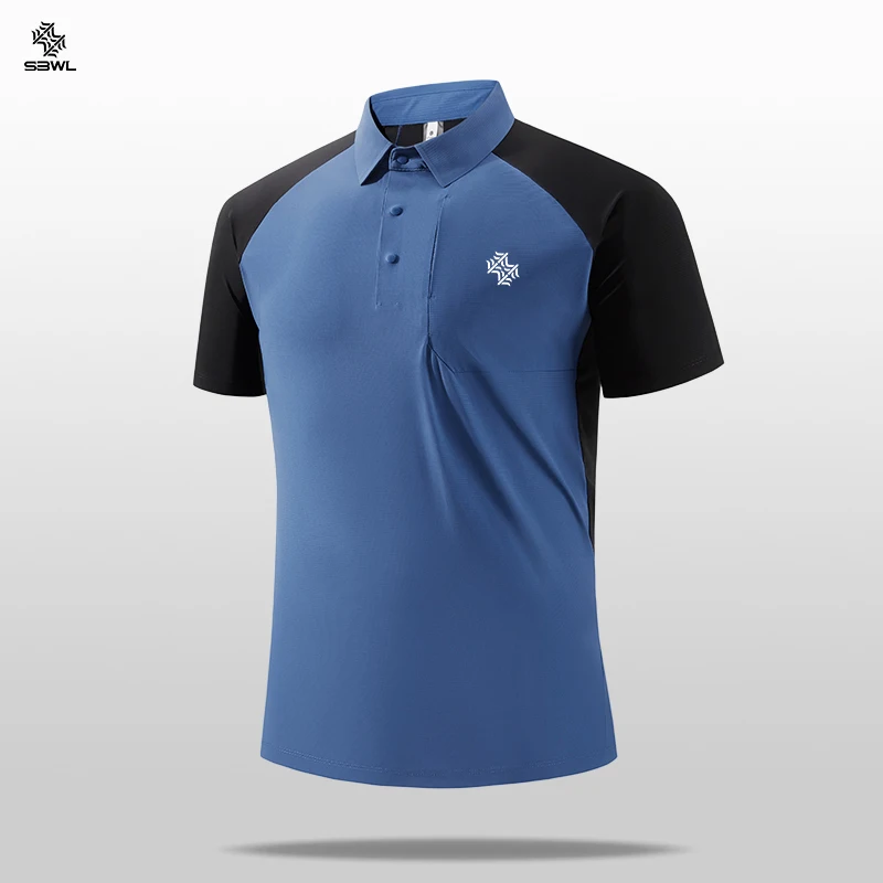 SBWL 2025 Men new light fast dry elastic high quality outdoor sports golf running sports POLO shirt fashion casual T-shirt Tops
SBWL 2025 Men new light fast dry elastic high quality outdoor sports golf running sports POLO shirt fashion casual T-shirt Tops