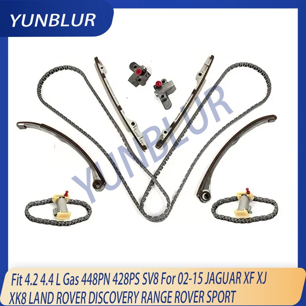 Engine Part Timing Chain Kit Fit 4.2 4.4 L Gas 448PN 428PS SV8 For 02-15 JAGUAR XF XJ XK8 LAND ROVER DISCOVERY RANGE ROVER SPORT
Engine Part Timing Chain Kit Fit 4.2 4.4 L Gas 448PN 428PS SV8 For 02-15 JAGUAR XF XJ XK8 LAND ROVER DISCOVERY RANGE ROVER SPORT