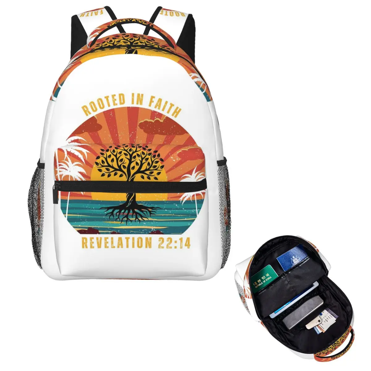 Eternal Life Tree Revelation 2214 Christian Theme Student Backpack School Bag Travel Daypack Fashion Bookbag Shoulder Bags
Eternal Life Tree Revelation 2214 Christian Theme Student Backpack School Bag Travel Daypack Fashion Bookbag Shoulder Bags