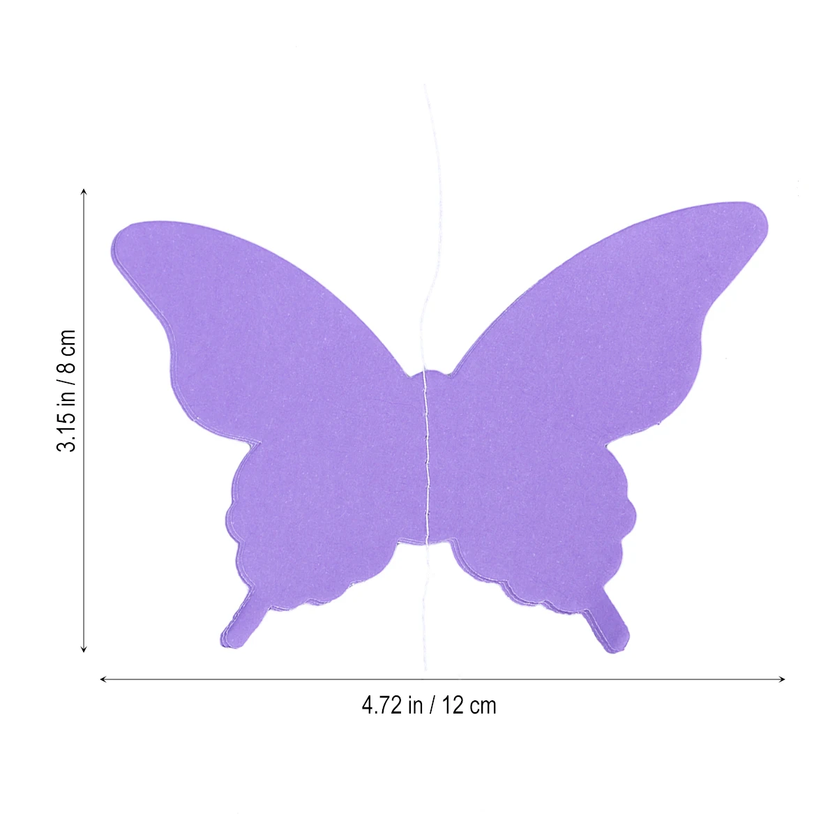 2Pcs Paper Butterfly Garland 3D Bunting Banner Purple Ribbon Party Wedding Baby Shower Birthday Kids Room Decorations
2Pcs Paper Butterfly Garland 3D Bunting Banner Purple Ribbon Party Wedding Baby Shower Birthday Kids Room Decorations