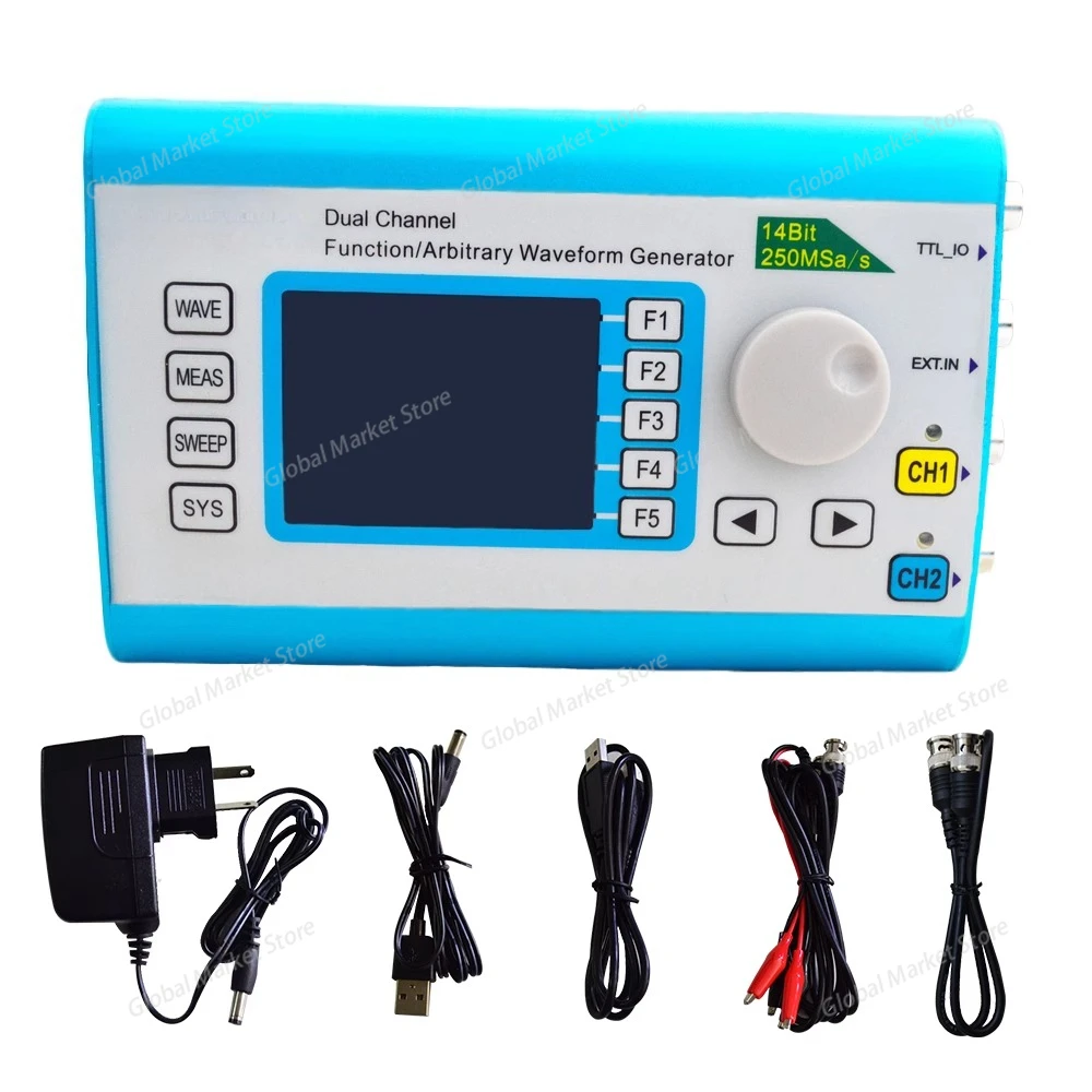 FY6300/FY2300 dual-channel DDS function arbitrary waveform signal generator signal source/frequency counting
FY6300/FY2300 dual-channel DDS function arbitrary waveform signal generator signal source/frequency counting