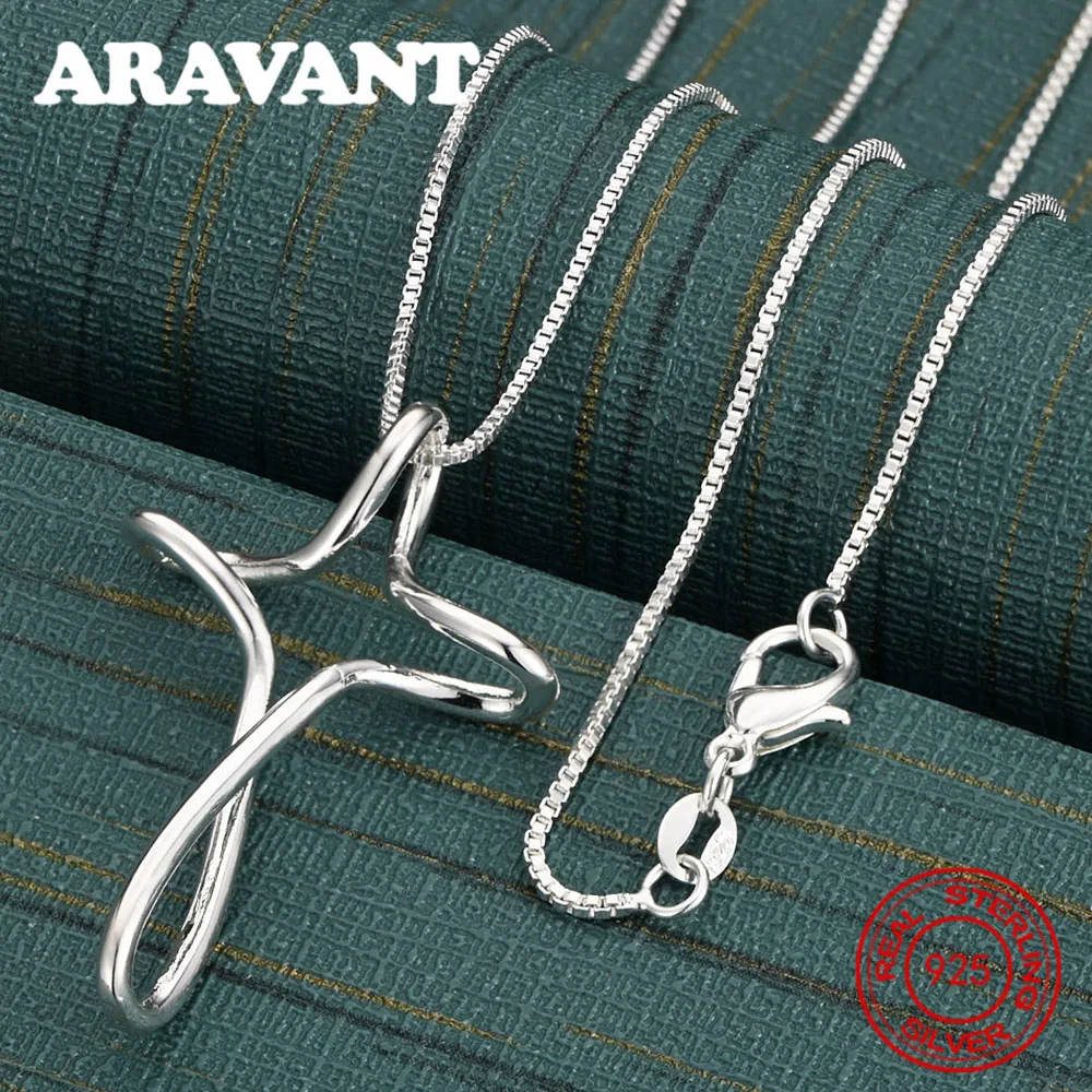 Aravant стерлингового серебра 925 пробы, ожерелье с подвеской в виде витого креста, женские аксессуары для пригородных поездок, рождественский подарок, ювелирные изделия
Aravant стерлингового серебра 925 пробы, ожерелье с подвеской в виде витого креста, женские аксессуары для пригородных поездок, рождественский подарок, ювелирные изделия