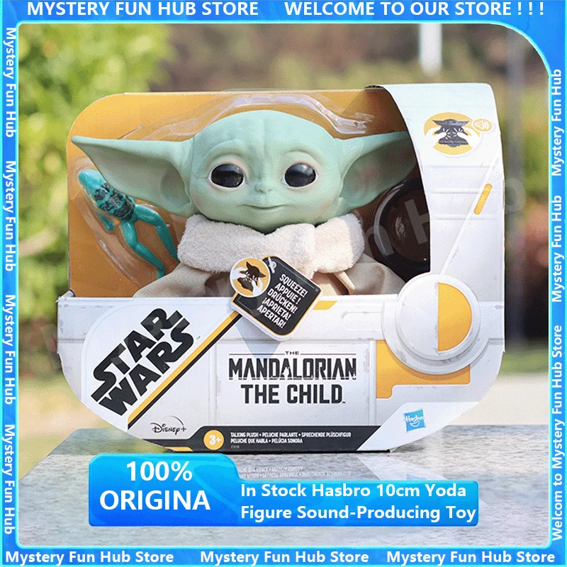 Original Hasbro 10cm Yoda Figure Sound-Producing Toy Star Wars Grogu Mandalorian Electric 1.1 Baby Yoda Model Birthday Toy Gifts
Original Hasbro 10cm Yoda Figure Sound-Producing Toy Star Wars Grogu Mandalorian Electric 1.1 Baby Yoda Model Birthday Toy Gifts