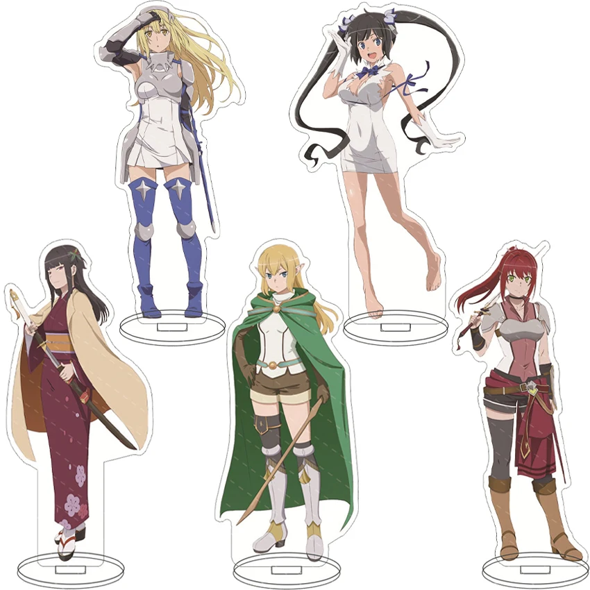 16CM Anime Figure Is It Wrong to Try to Pick Up Girls in a Dungeon Bell Cranel Ais Hestia Cos Acrylic Stand Ornaments Gifts
16CM Anime Figure Is It Wrong to Try to Pick Up Girls in a Dungeon Bell Cranel Ais Hestia Cos Acrylic Stand Ornaments Gifts