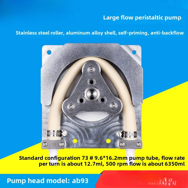Peristaltic pump Large flow laboratory Corrosion-resistant self-priming pump
Peristaltic pump Large flow laboratory Corrosion-resistant self-priming pump