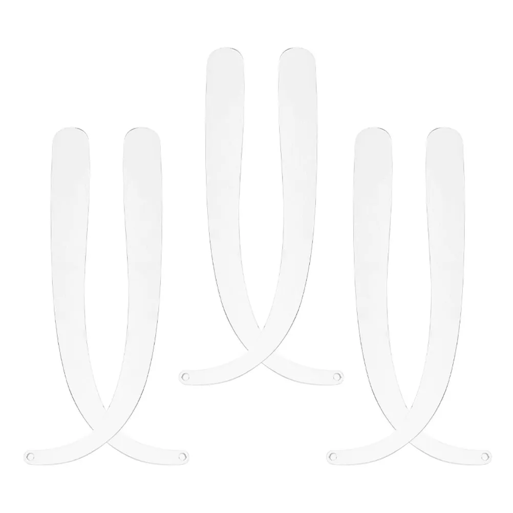 6Pcs Transparent Acrylic Earring Display Strip Bent Type Jewelry Organizer Try-on Sticks Ear Studs Display Stand
6Pcs Transparent Acrylic Earring Display Strip Bent Type Jewelry Organizer Try-on Sticks Ear Studs Display Stand