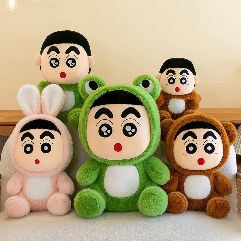 Кавайная плюшевая игрушка, милый карандаш Шинчан, наряд, лягушка, кролик, медведь, мягкая кукла, детский подарок на день рождения для детей, приз
Кавайная плюшевая игрушка, милый карандаш Шинчан, наряд, лягушка, кролик, медведь, мягкая кукла, детский подарок на день рождения для детей, приз