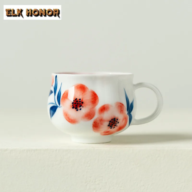 130 мл ручная роспись чашка с цветком персика ретро чайная чаша милая чашка чайная дегустация персональная чашка чажан мастер чашки чайные услуги ремесло 
130 мл ручная роспись чашка с цветком персика ретро чайная чаша милая чашка чайная дегустация персональная чашка чажан мастер чашки чайные услуги ремесло