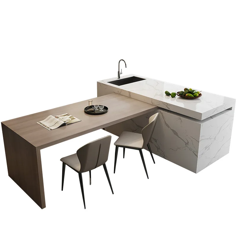 Kitchen Island Table, Dining Table, Retractable and Movable, Rotating Rock Plate Table, Suitable for Bar Kitchens
Kitchen Island Table, Dining Table, Retractable and Movable, Rotating Rock Plate Table, Suitable for Bar Kitchens