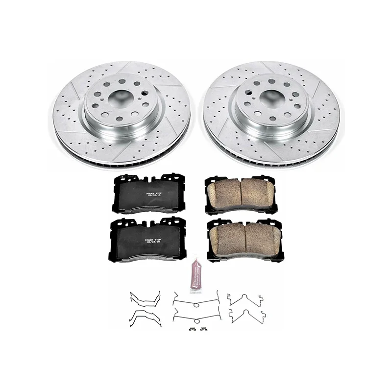 U.S.top Rated 4351250240 D1282 POWERSTOP Front Brake Kit Pad and Disc Brake System Assembly K4686 for Lexus LS460
U.S.top Rated 4351250240 D1282 POWERSTOP Front Brake Kit Pad and Disc Brake System Assembly K4686 for Lexus LS460