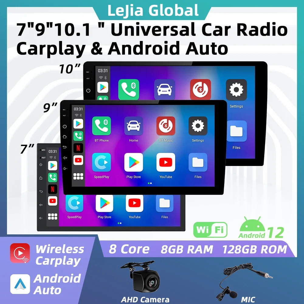 7"/9"/10.1 " Android Universal Car Radio Multimedia Video Player 2 Din Carplay Auto Stereo for Kia Toyota Volkswagen Hyundai
7"/9"/10.1 " Android Universal Car Radio Multimedia Video Player 2 Din Carplay Auto Stereo for Kia Toyota Volkswagen Hyundai