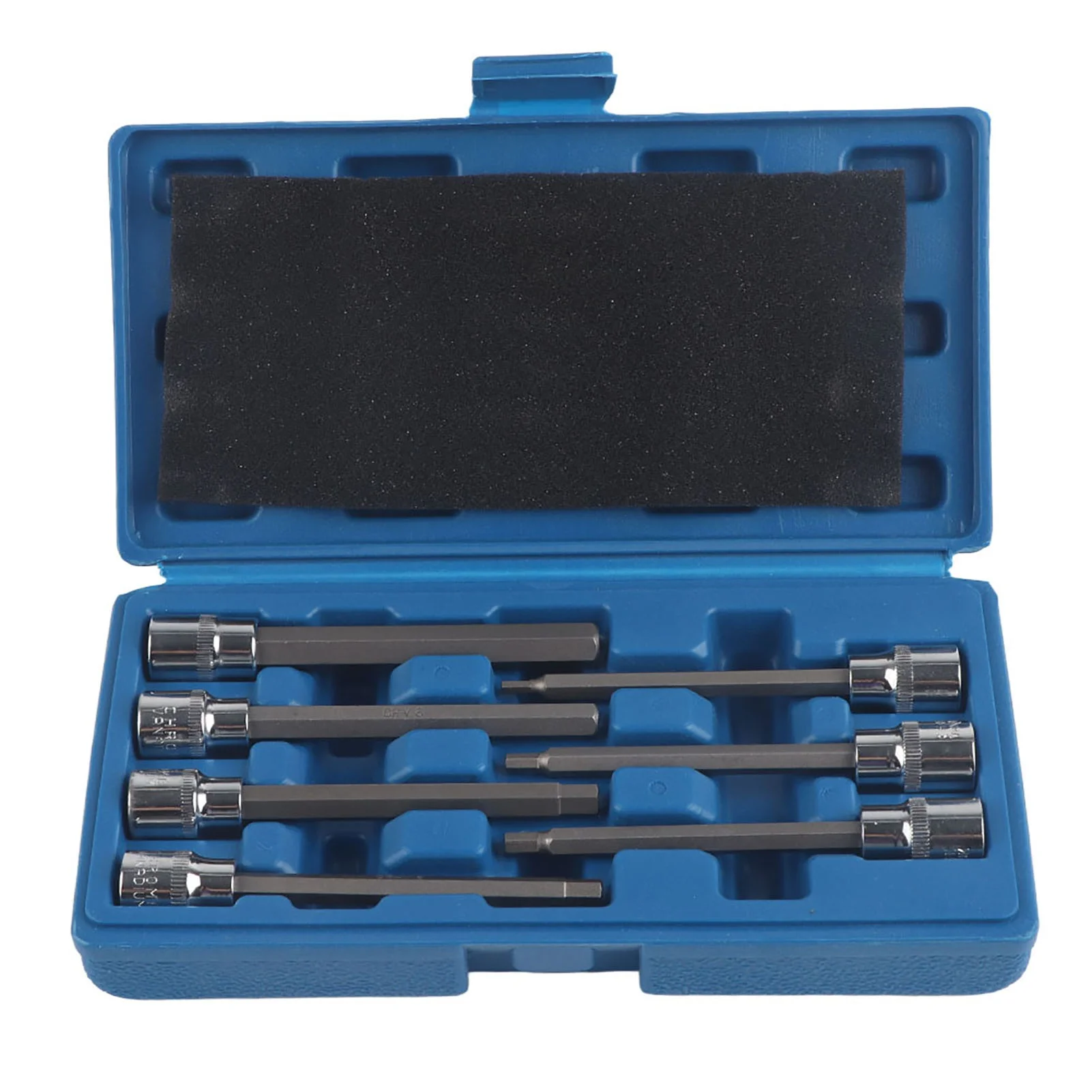 7Pcs Extra Long Hex Bit Socket Set 3/4/5/6/7/8/10 mm Drive Repair Tool Kit
7Pcs Extra Long Hex Bit Socket Set 3/4/5/6/7/8/10 mm Drive Repair Tool Kit