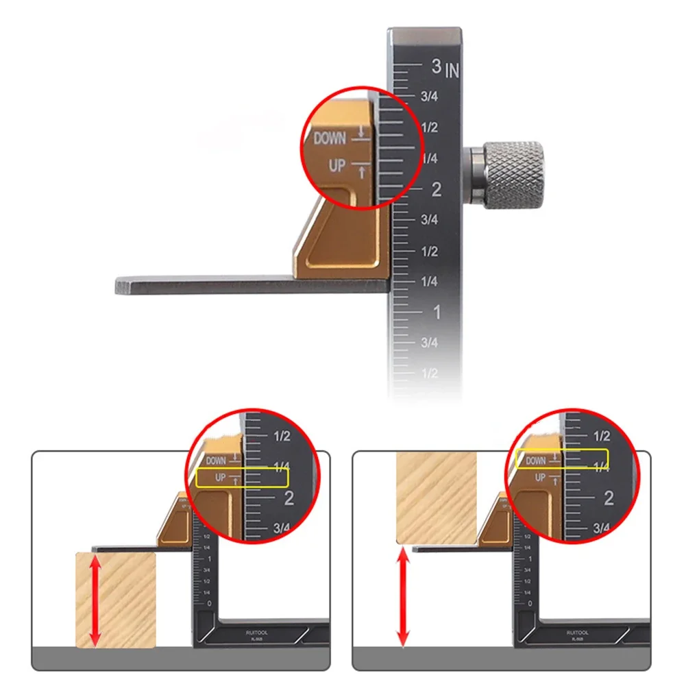 CNC Aluminum Height Gauge Adjusting Height Accurate Scales Anodized Finish CNC Machined Height Measurement Standard Scales
CNC Aluminum Height Gauge Adjusting Height Accurate Scales Anodized Finish CNC Machined Height Measurement Standard Scales
