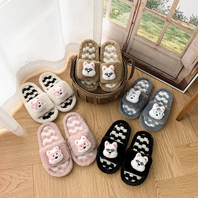 2025 Winter New Children Cotton Slippers for Girls Fashion Korean Style Soft Bottom Anti-slippery Versatile Chic Keep Warm Flats
2025 Winter New Children Cotton Slippers for Girls Fashion Korean Style Soft Bottom Anti-slippery Versatile Chic Keep Warm Flats