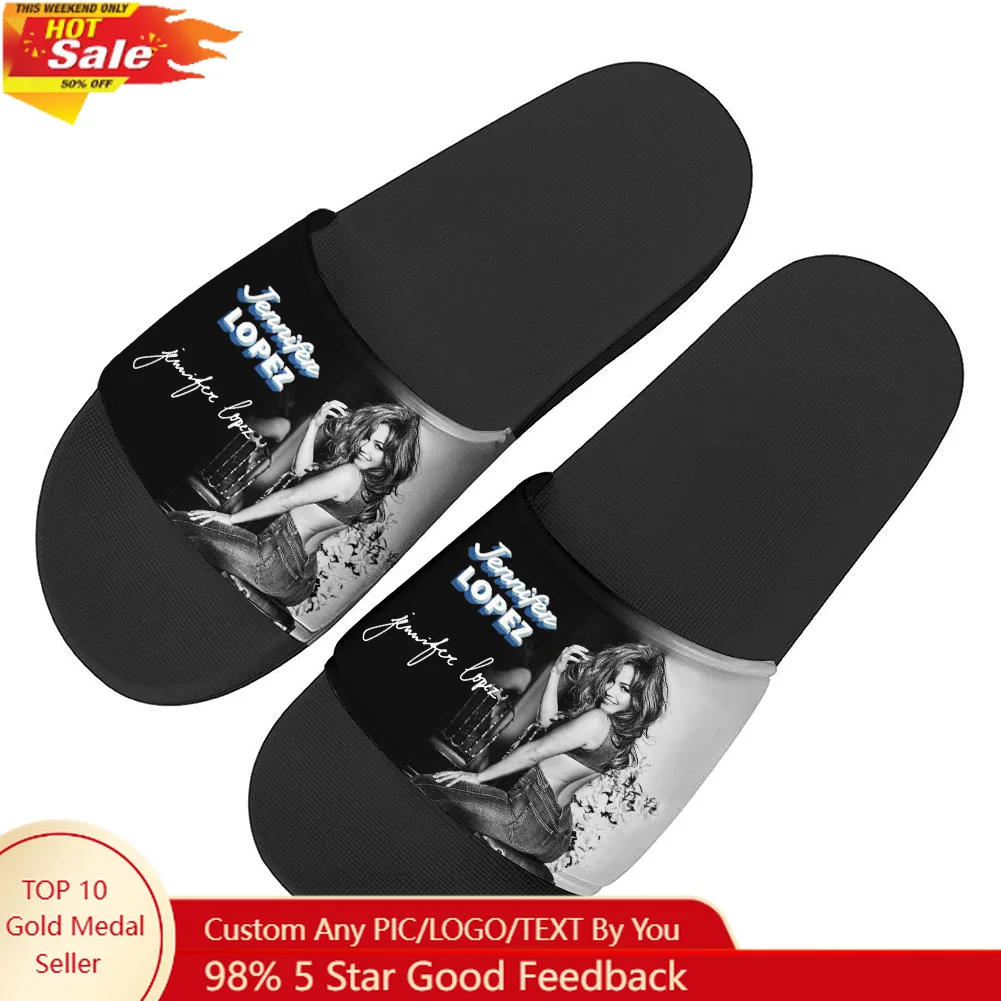 Jennifer Lopez Hip hop Singer Slippers Home Outdoor Casual Water Shoes Men Women Teenager Beach Pool Sandals Summer Slipper
Jennifer Lopez Hip hop Singer Slippers Home Outdoor Casual Water Shoes Men Women Teenager Beach Pool Sandals Summer Slipper