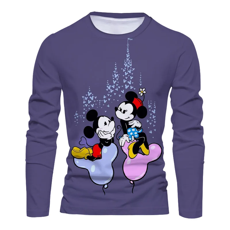 2024 Fall Fashion Disney Brand Stitch and Mickey Anime 3D Printing New Street Casual Trend Men's Round Neck Long Sleeve T-Shirt
2024 Fall Fashion Disney Brand Stitch and Mickey Anime 3D Printing New Street Casual Trend Men's Round Neck Long Sleeve T-Shirt