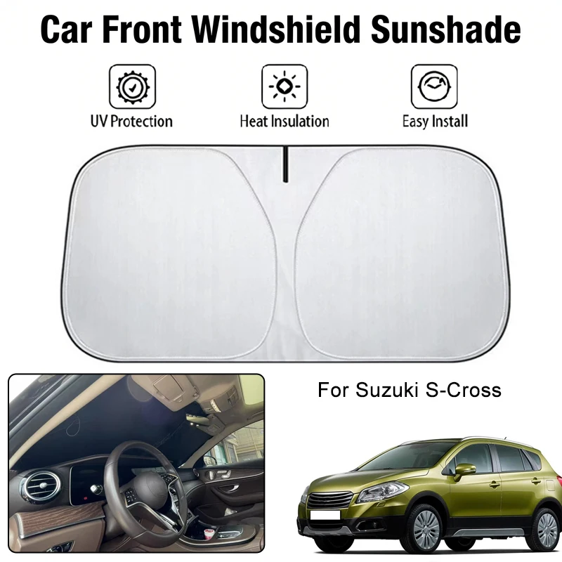 Foldable Car Windshield Sun Shade UV Block Heat Insulation For Suzuki S-Cross Interior Protection Accessories
Foldable Car Windshield Sun Shade UV Block Heat Insulation For Suzuki S-Cross Interior Protection Accessories