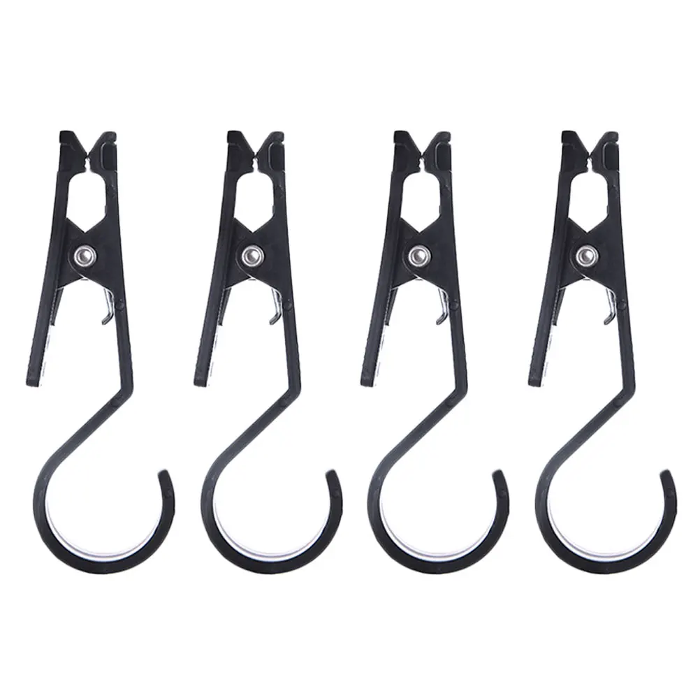 4 pcs Tent Hook Camping Accessories Non slip Clip Thickened Springs Multi function Canopy Clamp Portable Black Crocodile Mouth
4 pcs Tent Hook Camping Accessories Non slip Clip Thickened Springs Multi function Canopy Clamp Portable Black Crocodile Mouth