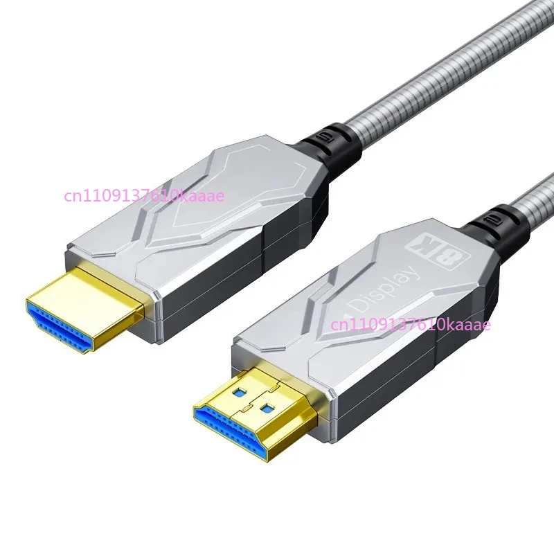 Male to Male Gold Plated HDMI 8K Cable 2m Armored HDMI 2.1 Fiber Cable
Male to Male Gold Plated HDMI 8K Cable 2m Armored HDMI 2.1 Fiber Cable