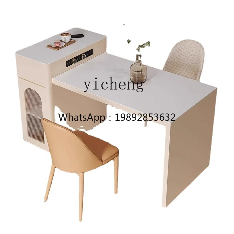 ZZf Rock Plate Island Table Dining Table Integrated Retractable Household Small Apartment Dining Table and Chair Combination
ZZf Rock Plate Island Table Dining Table Integrated Retractable Household Small Apartment Dining Table and Chair Combination
