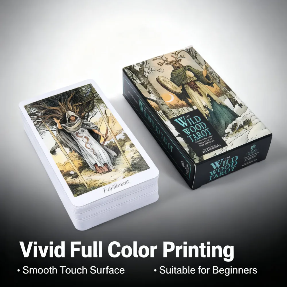 The Wild Wood Tarot Cards A 78 Oracle English Visions Divination Edition Deck Borad Playing Games
The Wild Wood Tarot Cards A 78 Oracle English Visions Divination Edition Deck Borad Playing Games