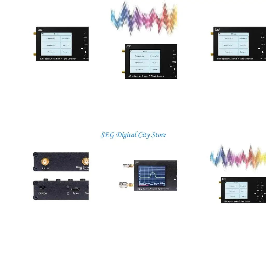 U75B Wifi CDMA Wireless Generator Tester SA66G Spectrum Set
U75B Wifi CDMA Wireless Generator Tester SA66G Spectrum Set