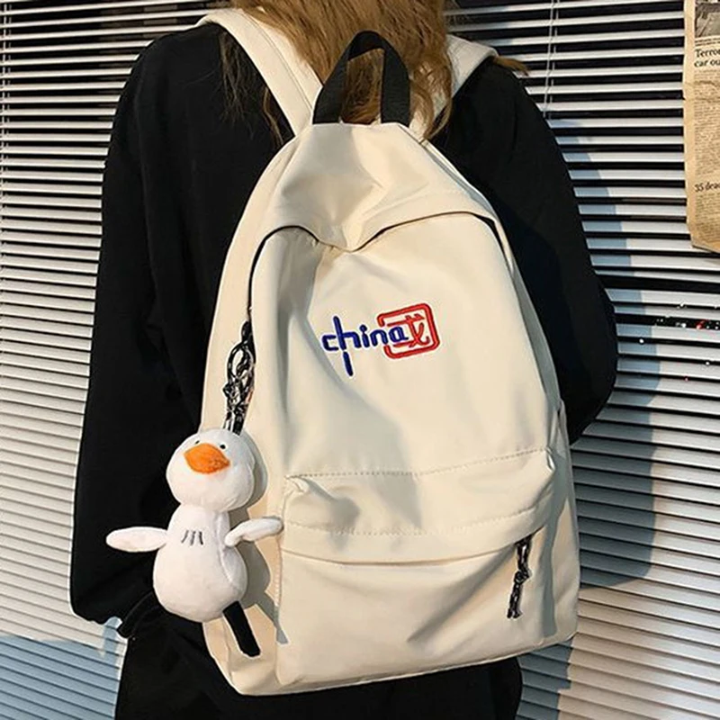 Fashionable Canvas Backpack, Anti-theft Shoulder Bag, New Book Bag For Teenage Girls And Boys
Fashionable Canvas Backpack, Anti-theft Shoulder Bag, New Book Bag For Teenage Girls And Boys