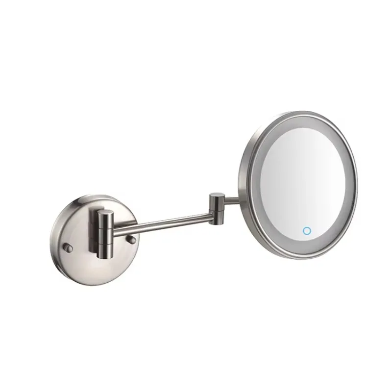 Round mirror touch double-sided enlarged dresser makeup double rod wall-mounted mirror
Round mirror touch double-sided enlarged dresser makeup double rod wall-mounted mirror