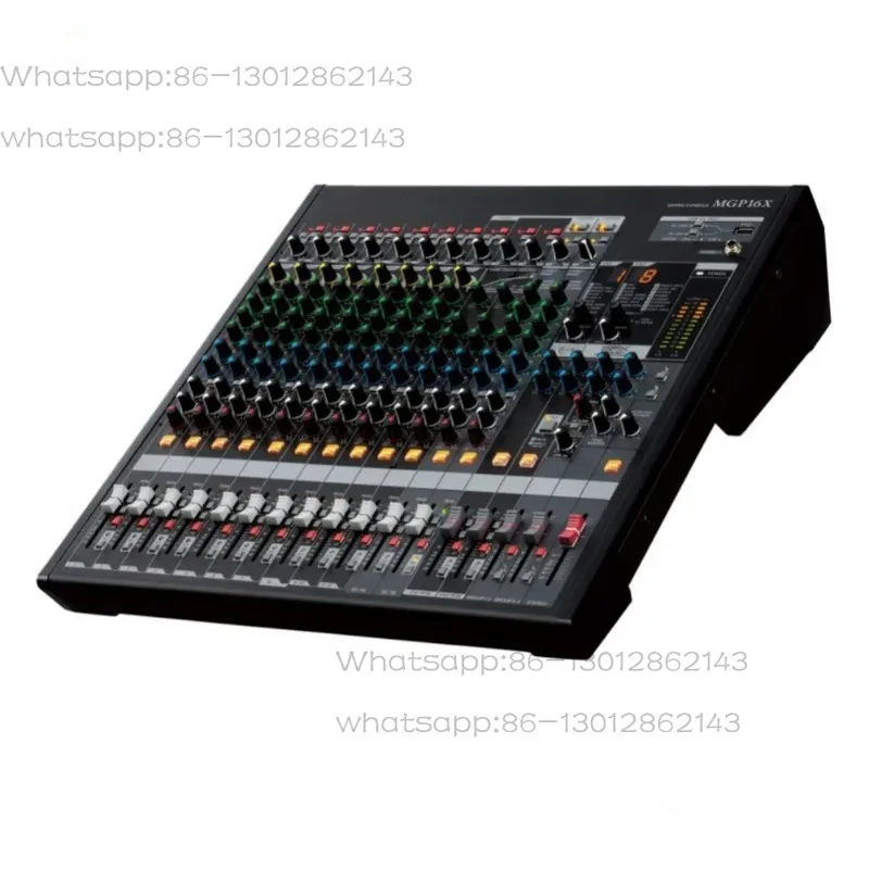 MGP16X Professional 16 Channel Premium Audio Mixer Sound Console USB Interface Mixing Console 10 Mic Inputs with 48V
MGP16X Professional 16 Channel Premium Audio Mixer Sound Console USB Interface Mixing Console 10 Mic Inputs with 48V