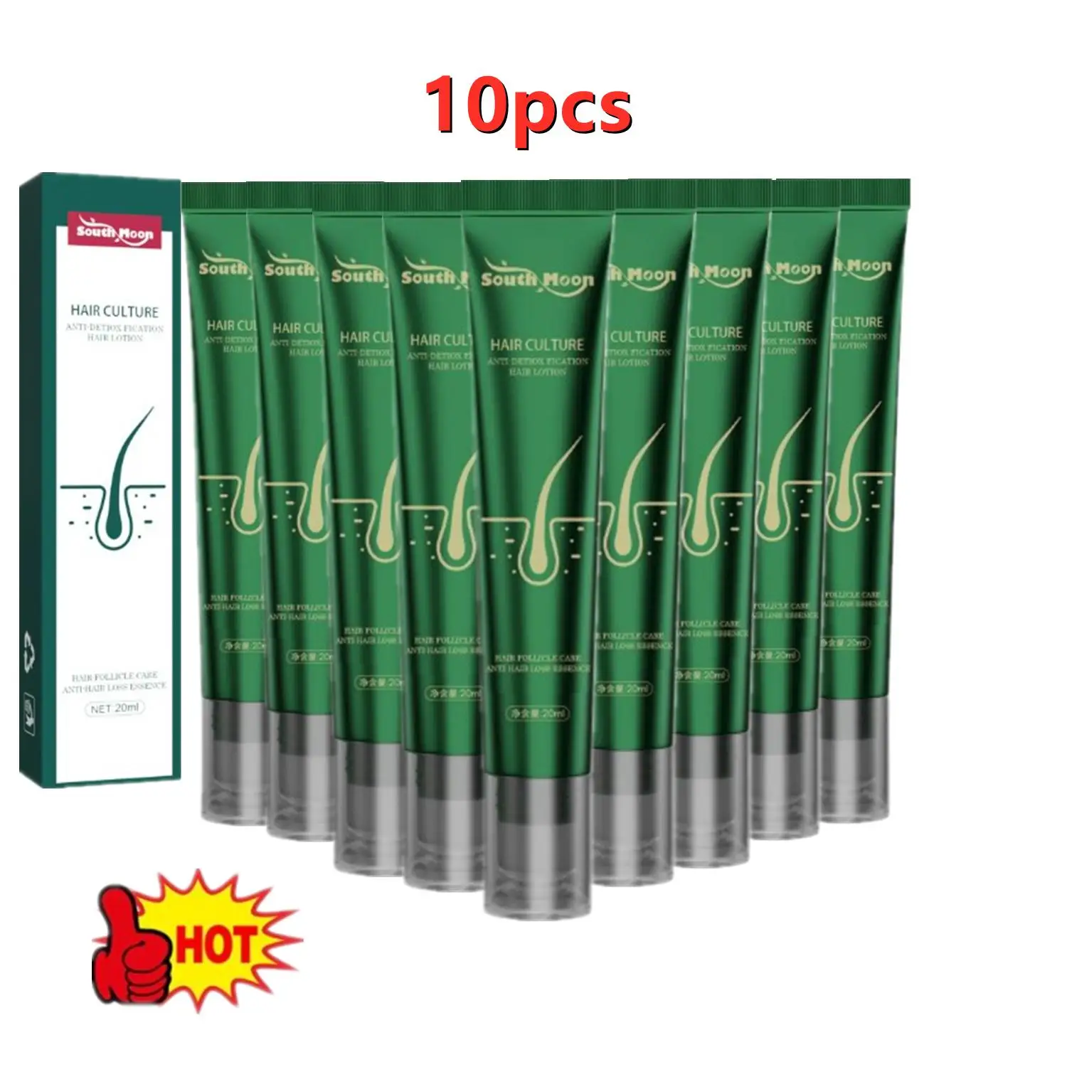 10PCS/SET Hair Regrowth Serum Biotin Fast Oil Hair Thinning Treatment Liquid Anti-Hair Loss For Women And Men Hot Sale
10PCS/SET Hair Regrowth Serum Biotin Fast Oil Hair Thinning Treatment Liquid Anti-Hair Loss For Women And Men Hot Sale