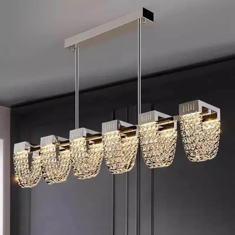 Luxury Chrome Crystal LED Chandelier Ceiling Light Postmodern Lamp for Villa Living Room Dining Room Bedroom Home Decor Luster
Luxury Chrome Crystal LED Chandelier Ceiling Light Postmodern Lamp for Villa Living Room Dining Room Bedroom Home Decor Luster