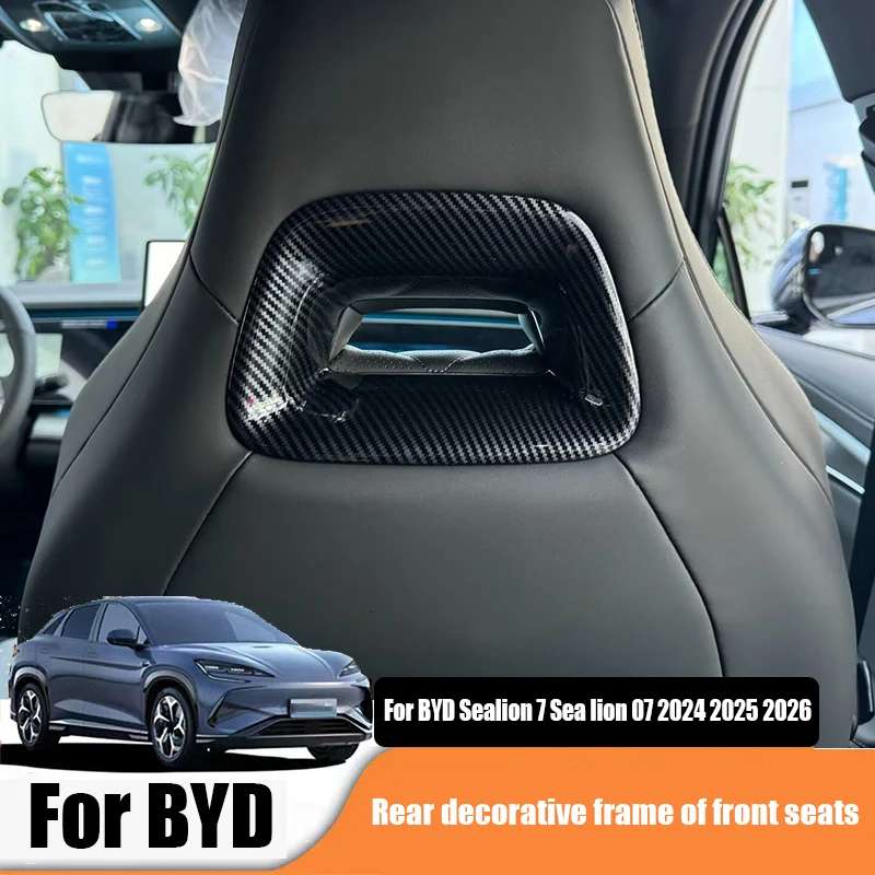 for BYD Sealion 7 Sea lion 07 EV 2024 2025 2026 Front seat rear decorative frame ABS material interior modification
for BYD Sealion 7 Sea lion 07 EV 2024 2025 2026 Front seat rear decorative frame ABS material interior modification