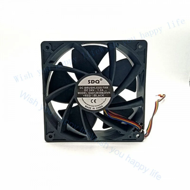 Вентилятор охлаждения V+ FOR SDQ Fan SAD12038B24VH DC24V 1.2A 12038 12см 4-проводной
Вентилятор охлаждения V+ FOR SDQ Fan SAD12038B24VH DC24V 1.2A 12038 12см 4-проводной