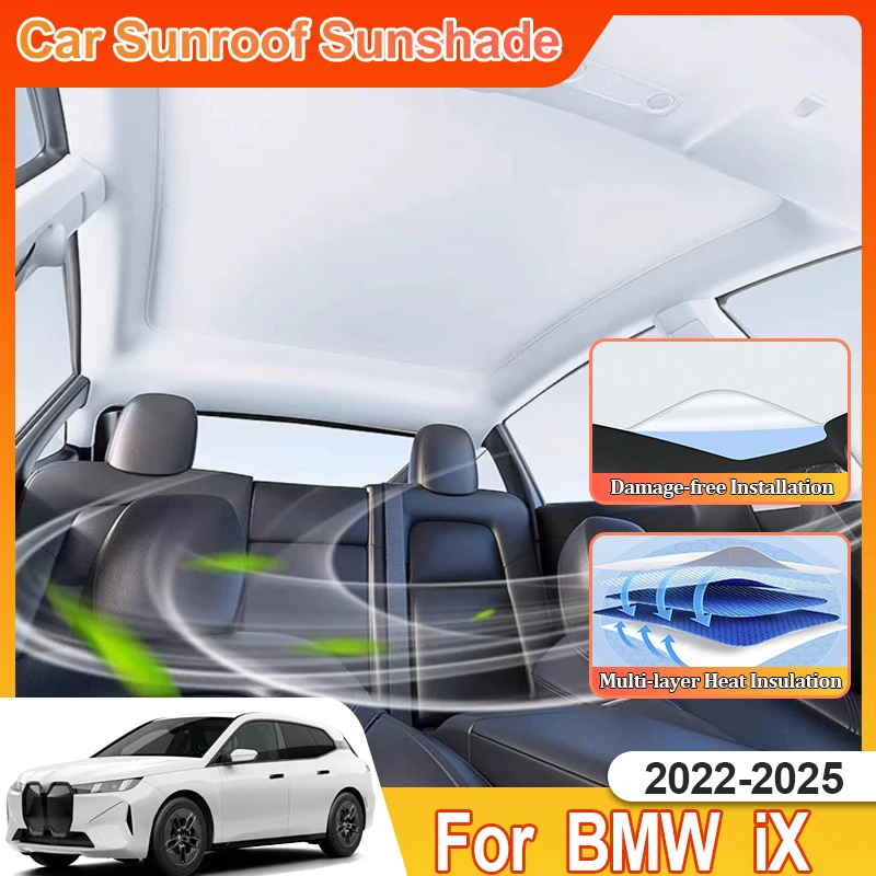 Car Sunshade For BMW iX 2025 Accessories I20 2022 2023 2024 Electrostatic Adsorption Sunshade Car Accessories Interior Skylight
Car Sunshade For BMW iX 2025 Accessories I20 2022 2023 2024 Electrostatic Adsorption Sunshade Car Accessories Interior Skylight