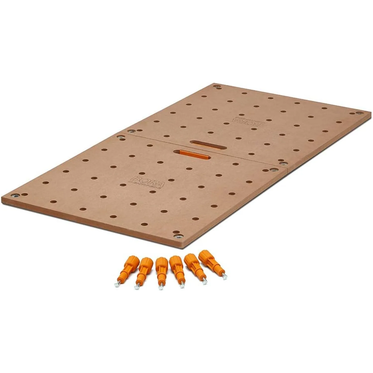 BORA Centipede Workbench Table Top For Bora Centipede Work Stand Saw Horses - 24" x 48" - Includes Wood Top with 20mm Dog Holes
BORA Centipede Workbench Table Top For Bora Centipede Work Stand Saw Horses - 24" x 48" - Includes Wood Top with 20mm Dog Holes
